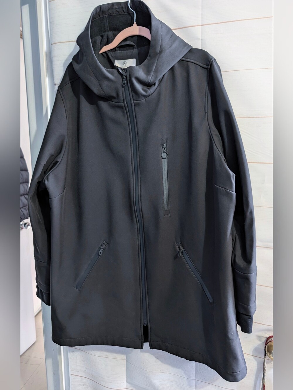 Addition Elle Weather Proof Plus Size Athletic Jacket With Hood Size 4X